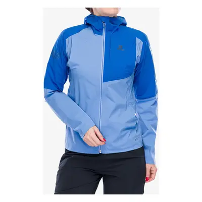 Dámská běžecká bunda Salomon Bonatti Trail Jacket - prov./n. blue