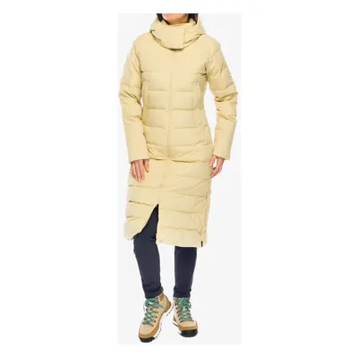 Dámský péřový kabát Marmot Prospect Coat - light oak