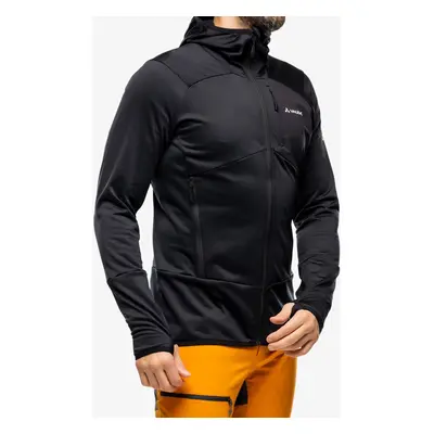 Fleece mikina Vaude Monviso Fleece Jacket II - black