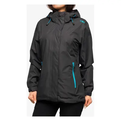 Dámská bunda do deště CMP Jinx Jacket Zip Hood - antracite