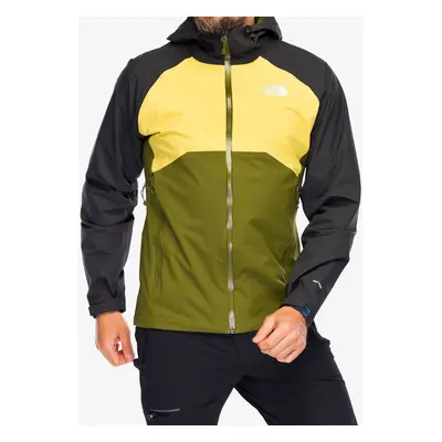 Bunda s membránou The North Face Stratos Jacket - olive/yellow silt