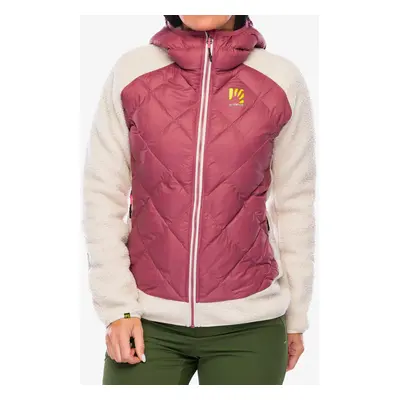 Hybridní bunda dámská Karpos Marmarole Retro Jacket - deco rose/oat