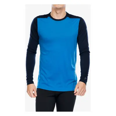 Funkční mikina Smartwool Classic Merino Base Layer LS Boxed - laguna blue/deep navy