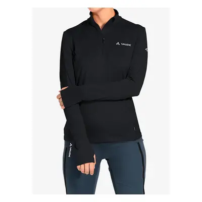 Fleece mikina dámská Vaude Livigno Halfzip II - black uni