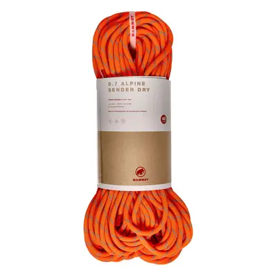 Dynamické lano Mammut 8.7 Alpine Sender Dry Rope m - vibrant orange/ocean