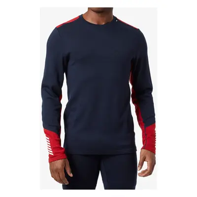 Funkční mikina Helly Hansen LIFA Merino Midweight Crew - navy/cobalt