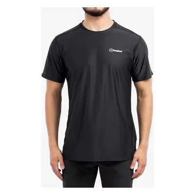 Rychleschnoucí tričko Berghaus 24/7 Tech SS Crew - black/black