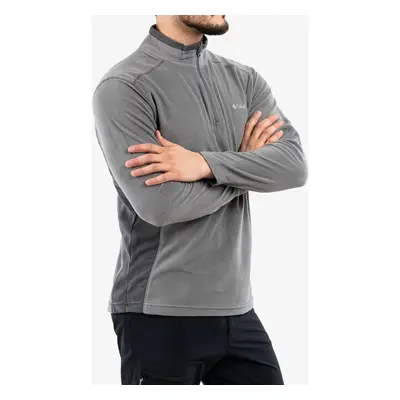 Fleecová mikina Columbia Klamath Range II 1/2 Zip - city grey/shark