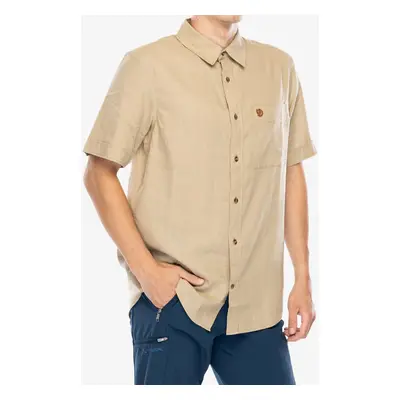 Cestovní košile Fjallraven Ovik Travel Shirt SS - sand stone