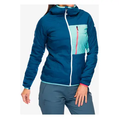 Zateplená bunda dámská Ortovox Swisswool Piz Duan Jacket - petrol blue