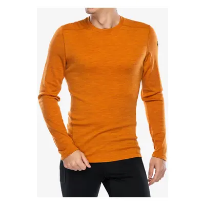 Funkční mikina SmartWool Merino Baselayer Crew - marmalade h