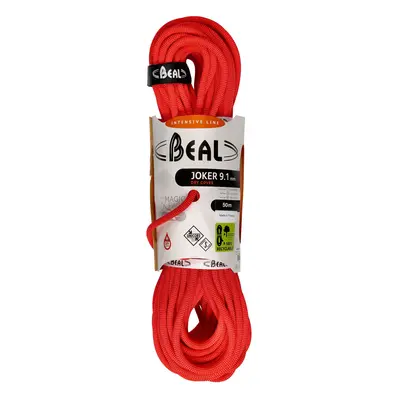 Lezecké lano Beal Joker 9,1 mm m Unicore Dry Cover - orange