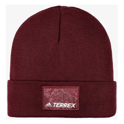 Zimní čepice adidas TERREX Multisport Beanie - shadow red