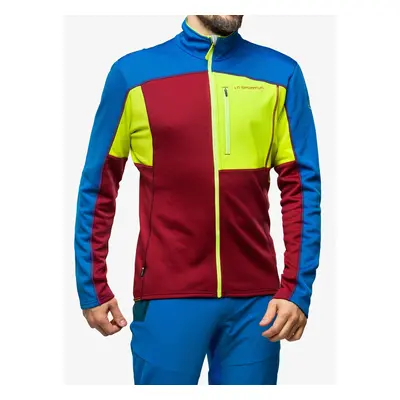 Rozepínací mikina La Sportiva Elements Jacket - sangria/electric blue