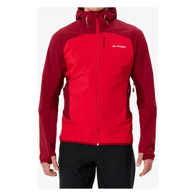 Softshellová bunda Vaude Larice Jacket V - red