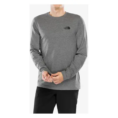 Tričko s dlouhým rukávem The North Face L/S Simple Dome Tee - tnf medium grey heather