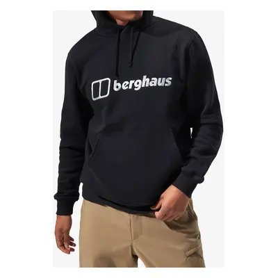 Mikina s kapucí Berghaus Logo Hoody - black/black