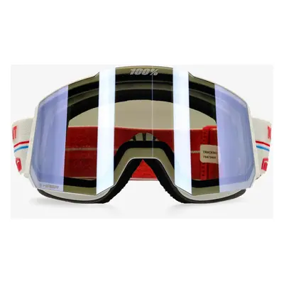 Lyžařské brýle 100% Snowcraft Hiper - launch/mirror red lens