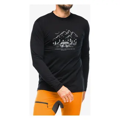 Longsleeve Sensor Merino Active PT Tee L/S - black van life