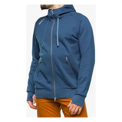 Mikina s kapucí Ocun Hoodie Zipper - blue opal/excalibur