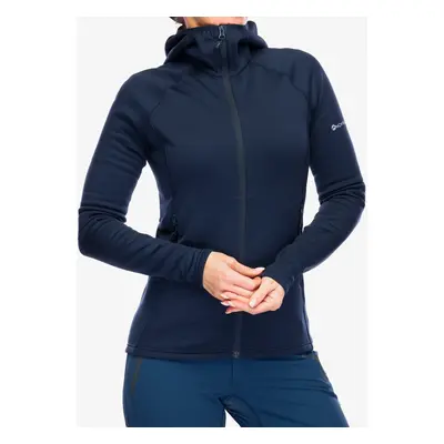 Dámská mikina s kapucí Montane Fury Hoodie - eclipse blue