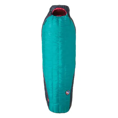 Perovy spacák Big Agnes Daisy Mae (168 cm) Petite Right - aqua/navy