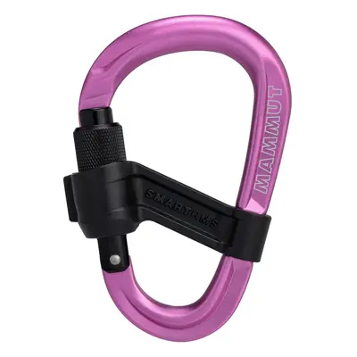 Horolezecká karabina Mammut Smart HMS 2.0 Screwgate Carabiner - screw gate/pink