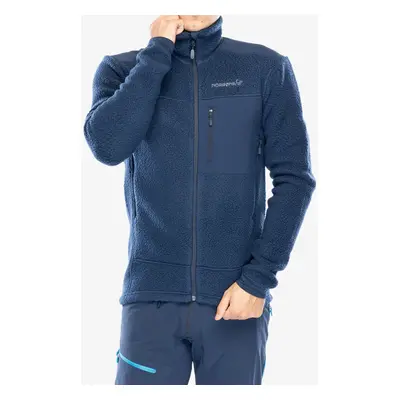 Fleecová bunda Norrona Trollveggen Thermal Pro Jacket - indigo night/indigo night