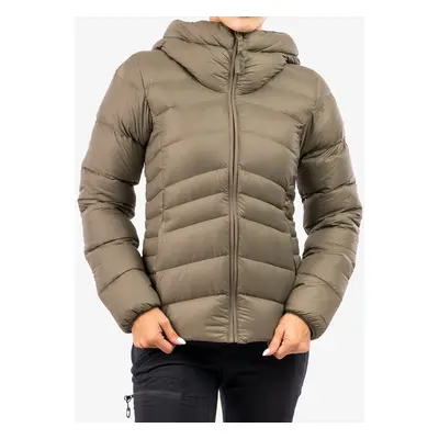 Dámská bunda Columbia Autumn Park Down Hooded Jacket - stone green