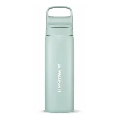 Láhev s filtrem Lifestraw Go 2.0 Stainless Steel Water Filter Bottle oz (532 ml) - seafoam