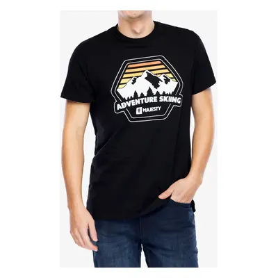 Tričko s potiskem Majesty Adventure T-Shirt - black