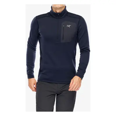 Funkční mikina Arcteryx Rho Heavyweight Zip Neck - black sapphire