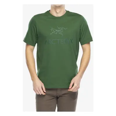 Bavlněné tričko Arcteryx ArcWord Logo Shirt SS - eden/dk eden