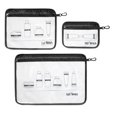 Sada cestovních organizérů Tatonka Zip Flight Bag Set - black