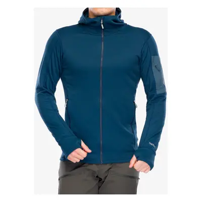 Fleece mikina Rab Modulus Hoody - tempest blue