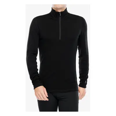 Funkční mikina Smartwool Classic Thermal Merino Base Layer 1/4 Zip Boxed - black