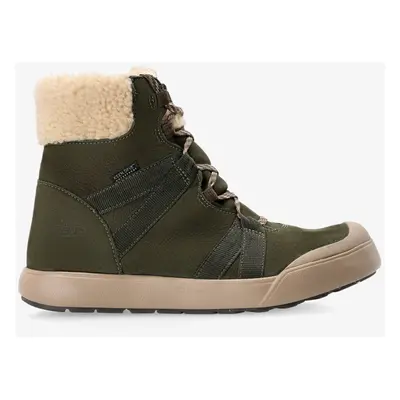 Zimní boty dámské Keen Elle Winter Boot WP- forest night/pink sand