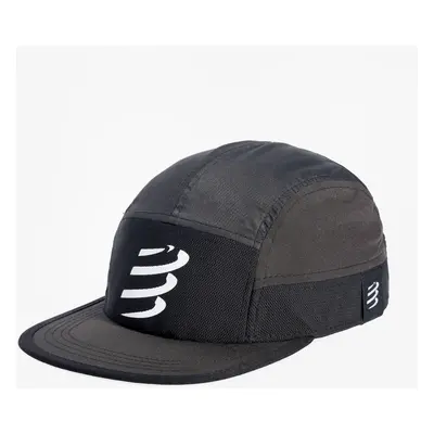 Kšiltovka Compressport Panel Light Cap - black