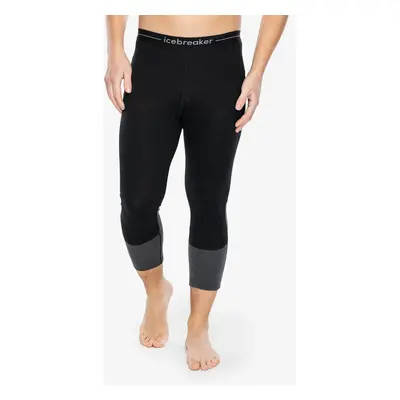 Termolegíny Icebreaker Merino ZoneKnit Legless - black/jet