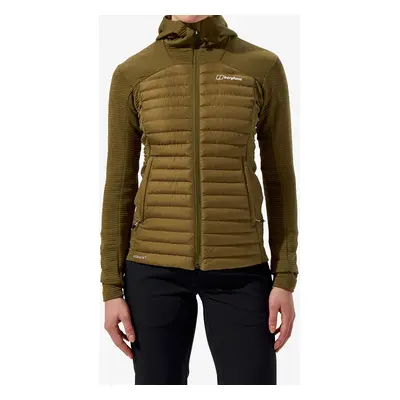 Hybridní bunda dámská Berghaus Nula Hybrid Jacket - oak moss