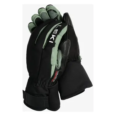 Lyžařské rukavice Leki Argus Thermo 3D - black/dusty green