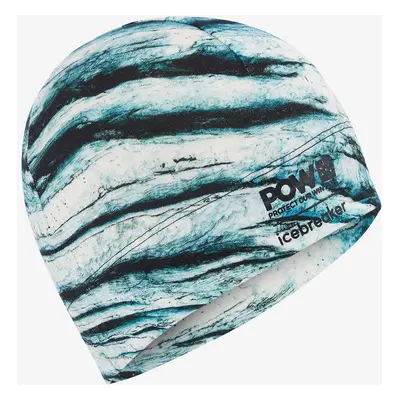 Funkční čepice Icebreaker Merino Oasis Beanie POW AOP - snow aop