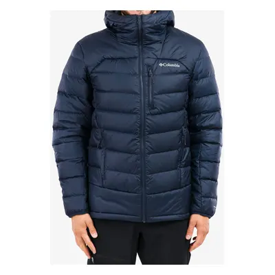 Péřová bunda Columbia Autumn Park Down Hooded Jacket - colleg. navy