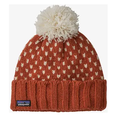 Zimní čepice Patagonia Snowbelle Beanie - offset dot/burnished red