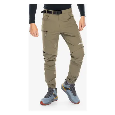 Kalhoty adidas TERREX Utilitas Zip Off Pants - olive strata