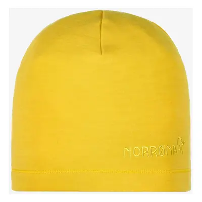 Čepice Norrona Warmwool2 Beanie - sulphur