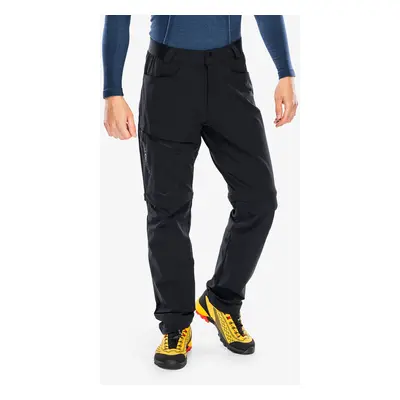 Kalhoty s odepínacími nohavicemi Salomon Wayfarer Zip Off Pants - deep black