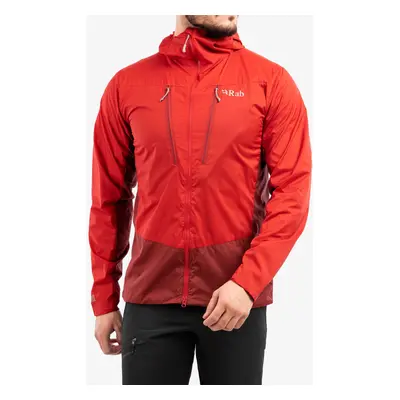 Bunda Rab VR Alpine Light Jacket - oxblood red/ascent red