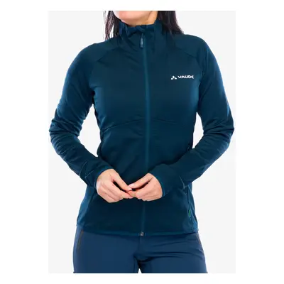 Fleecová mikina dámská Vaude Monviso Fleece FZ Jacket II - dark sea