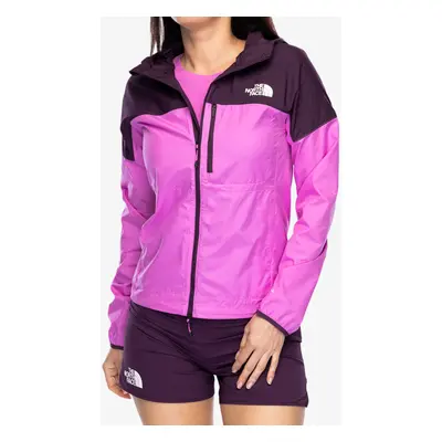 Bunda na běhání dámská The North Face Higher Run Wind Jacket - violet/currant